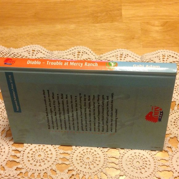 Book Sale! 3 for $10! Pony Book, Middle Grades,  Trouble at Mercy Ranch - Picture 4 of 5